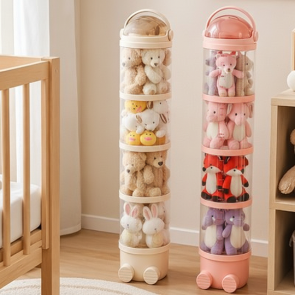👍 Promo Limitée ! Solution Verticale Rangement pour Peluche, Ne Traînez Pas !