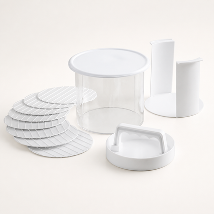 🔥 Stack & Store Burger Press Set – Buy 3 & Save