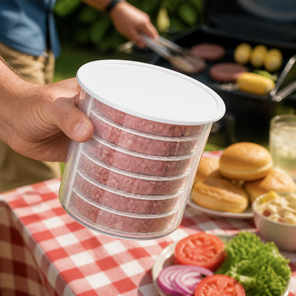 🔥 Stack & Store Burger Press Set – Buy 3 & Save