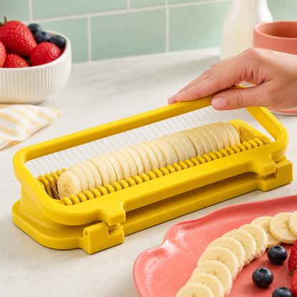 🍳 One-Press Multi-Food Slicer 3-Pack — Perfect Slices in Seconds